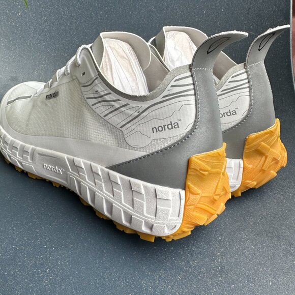 NEW Norda 001A - Men's 12 - White Gum - Trail Running Shoe - 001 A - Picture 7 of 14